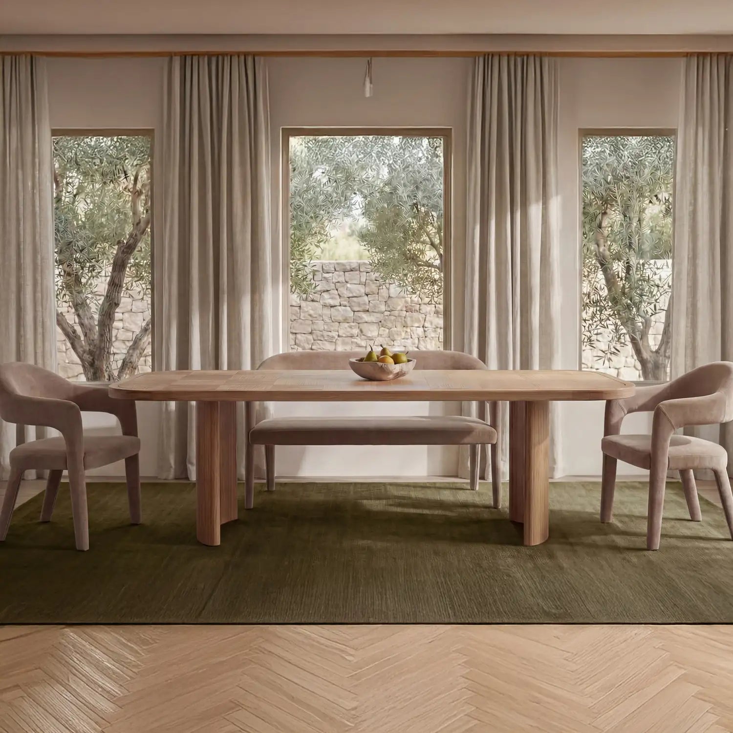 MOES MARTENS DINING BENCHES - Benches, Ottoman, Stools