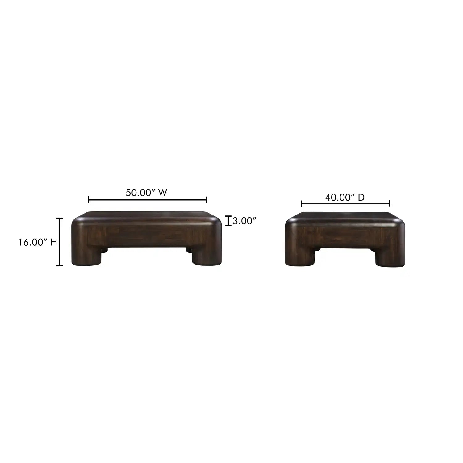 MOES ROWAN COFFEE TABLES - Coffee