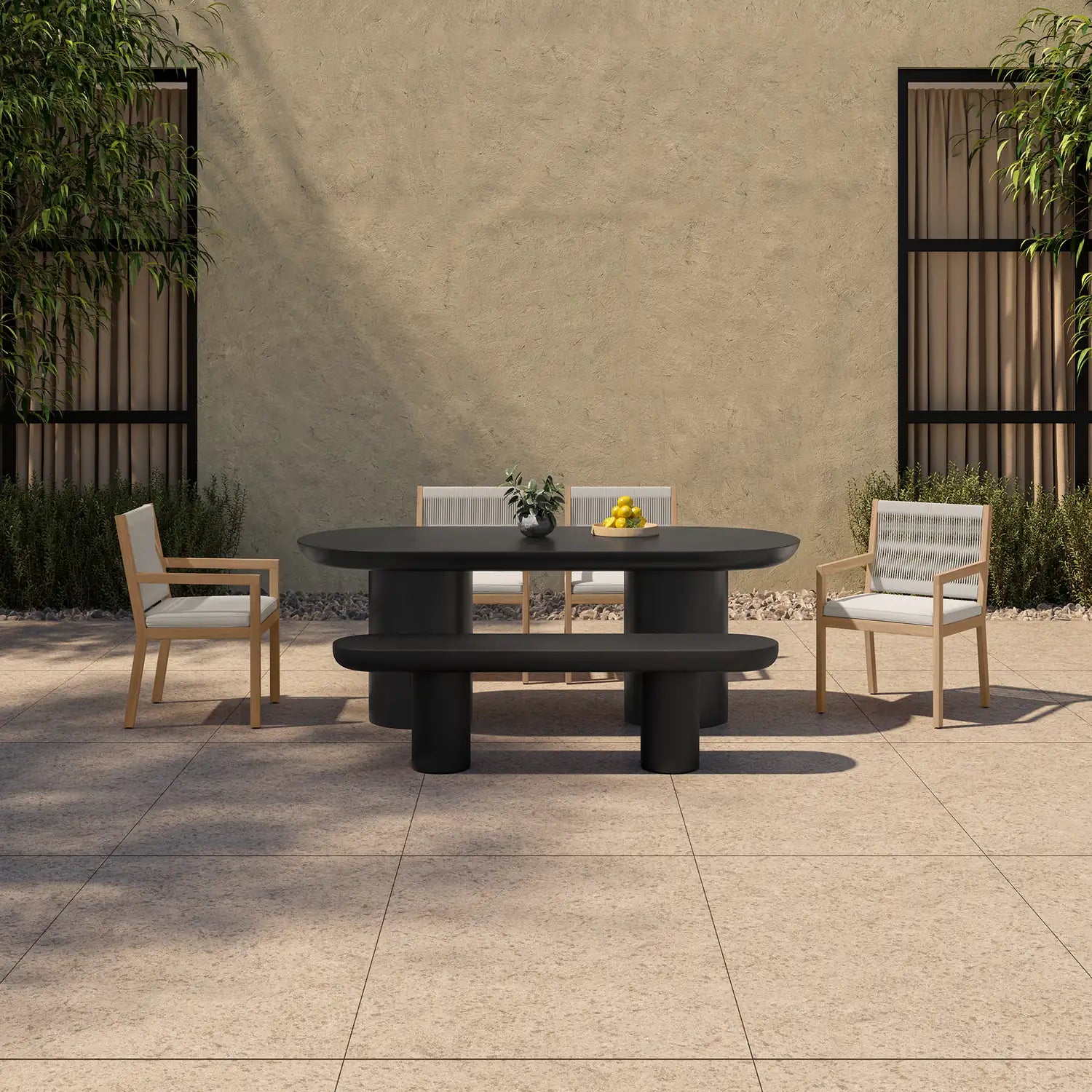 MOES ROCCA BENCHES - Benches, Ottoman, Stools
