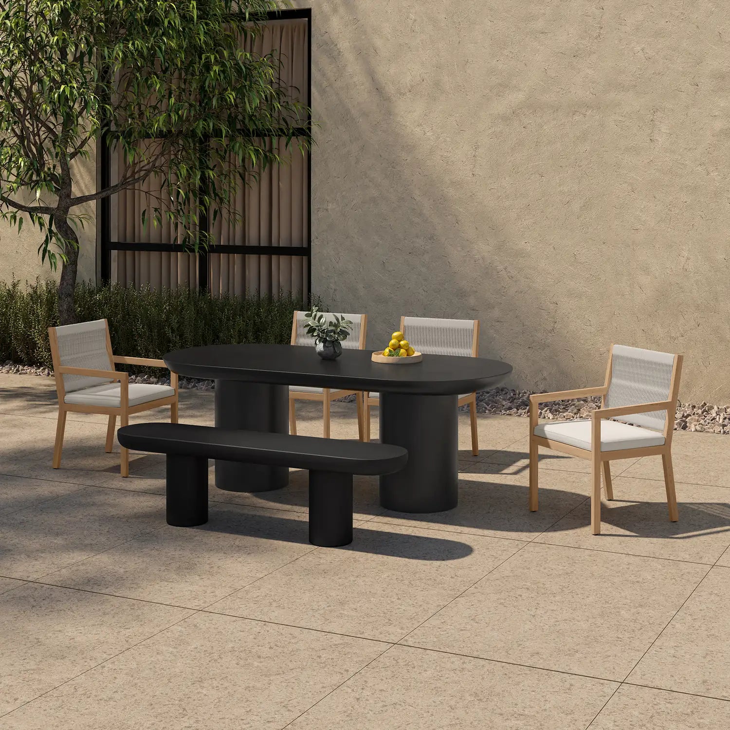 MOES ROCCA BENCHES - Benches, Ottoman, Stools