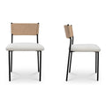 MOES, FOLEY DINING CHAIRS - SET OF TWO, DINING CHAIRS