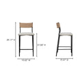 MOES, FOLEY COUNTER STOOLS, BAR STOOLS