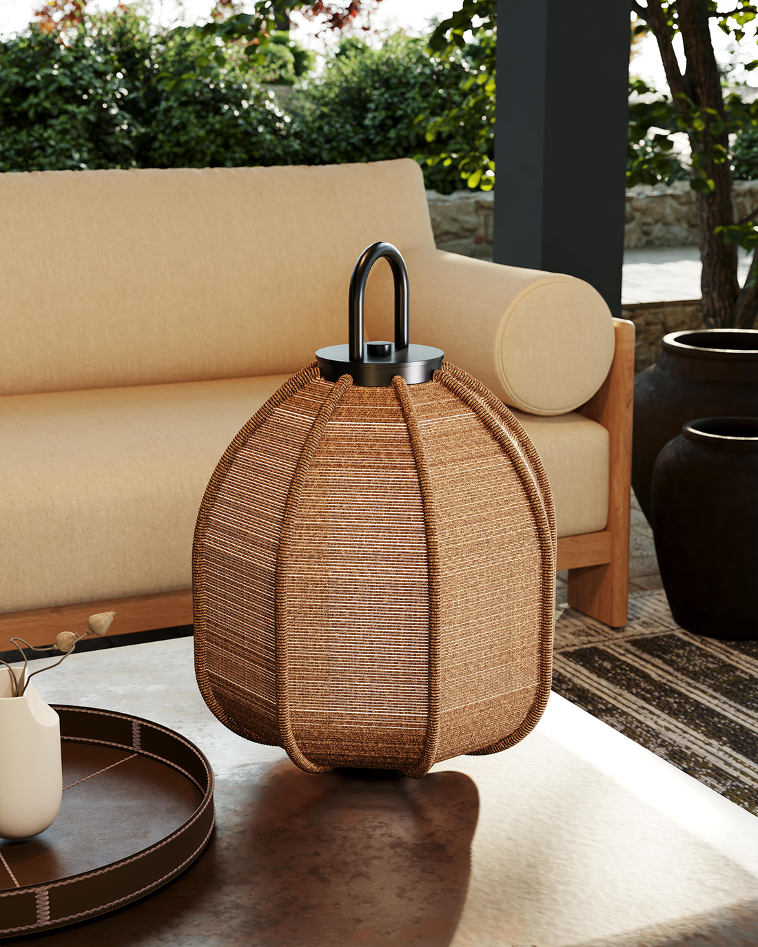 TROY LIGHTING MALTBY RECHARGEABLE TABLE LAMP