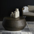 PALECEK NOVA CYLINDER OUTDOOR URNS SET OF 2 - Outdoor Decorative Accents