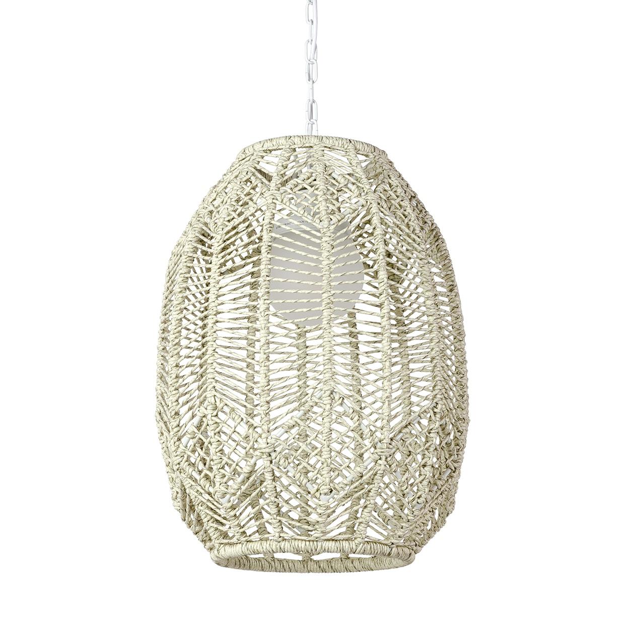 PALECEK, BAHIA OUTDOOR PENDANT, CHANDELIER LIGHT