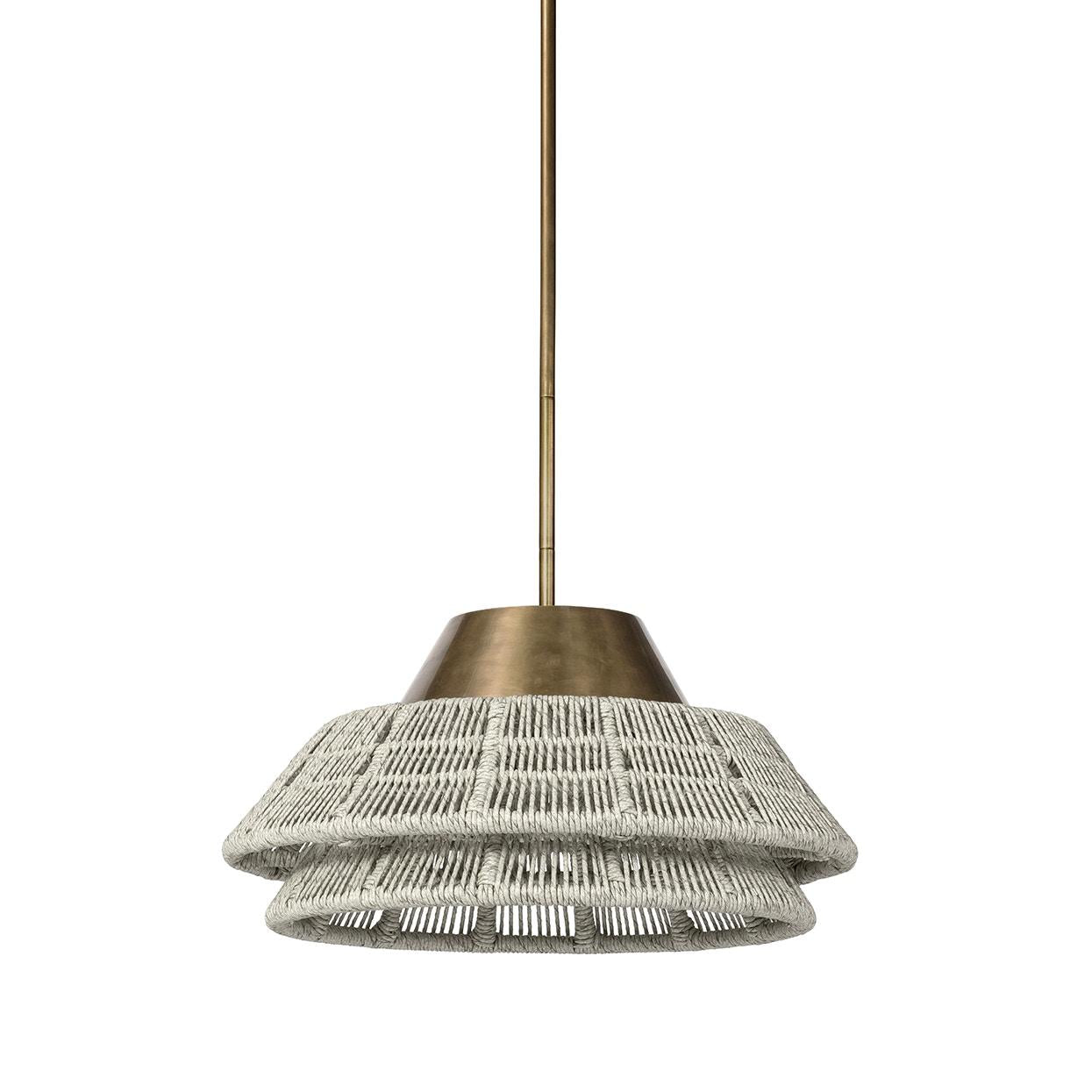 PALECEK, PESCADERO OUTDOOR PENDANT, CHANDELIER LIGHT