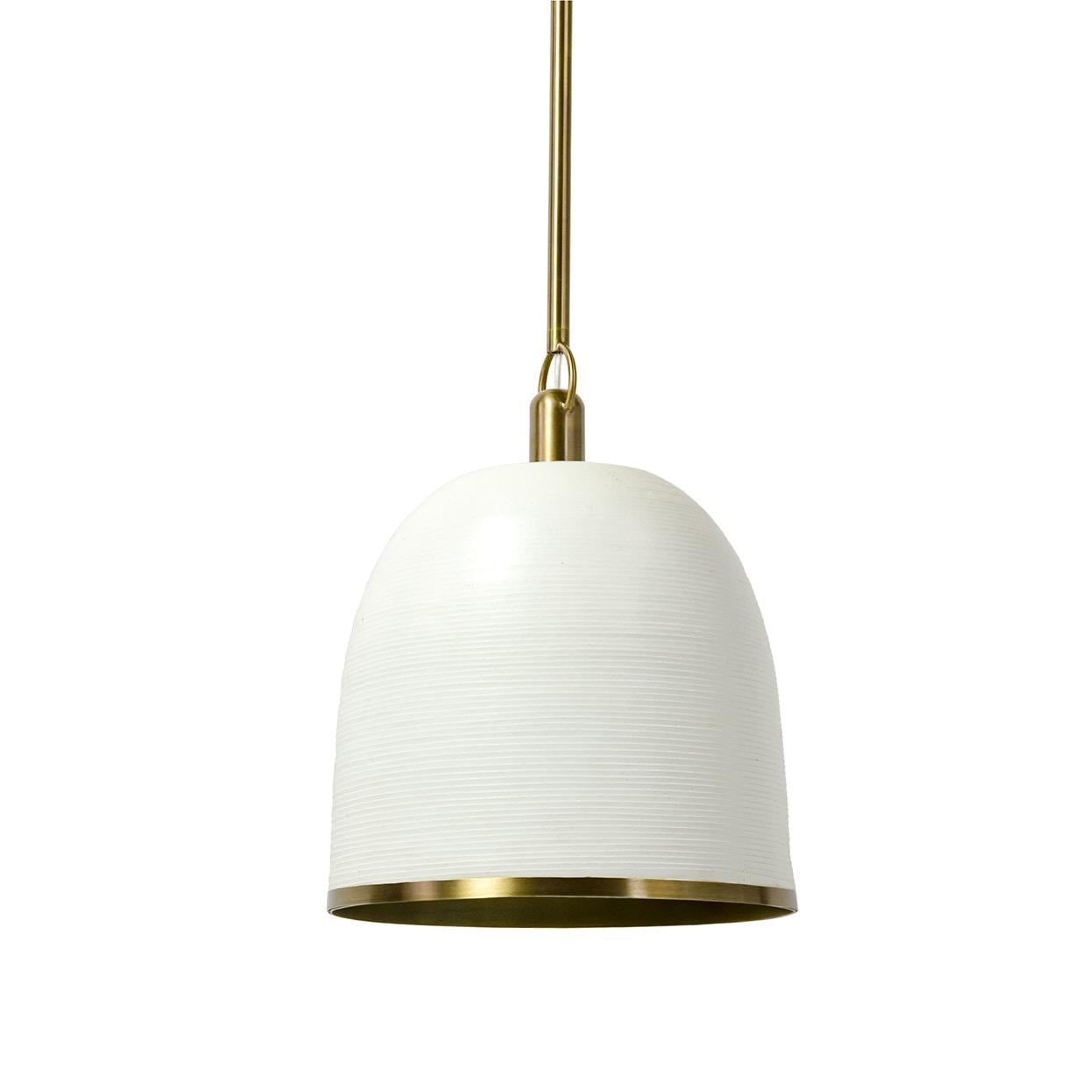 PALECEK, RIVOLI LEATHER PENDANT, CHANDELIER LIGHT