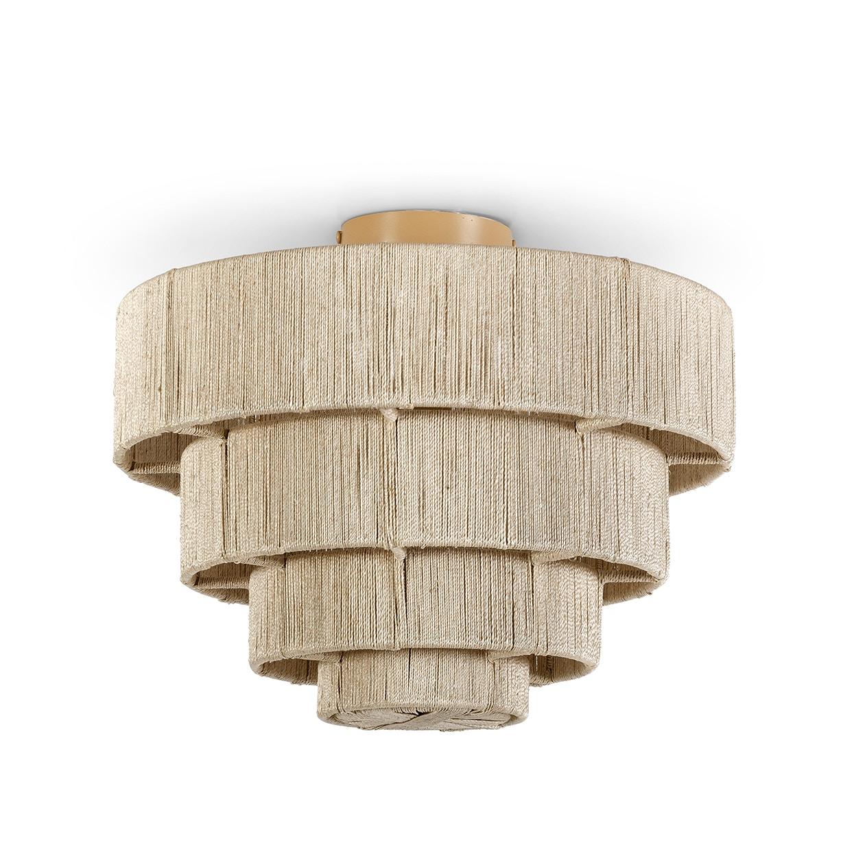 PALECEK, EVERLY SEMI FLUSH MOUNT, FLUSH MOUNT CEILING LIGHTS