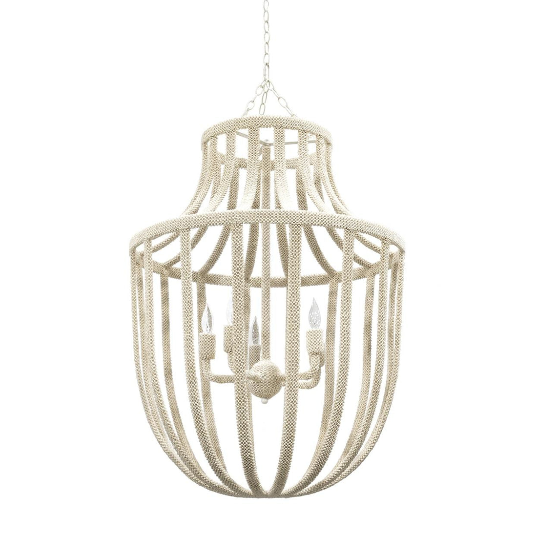 PALECEK, PALOMA COCO CHANDELIER, CHANDELIER LIGHT