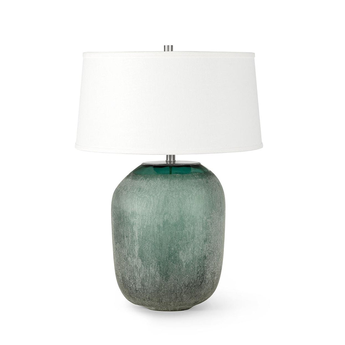 PALECEK, MYKONOS GLASS TABLE LAMP, TABLE LAMPS