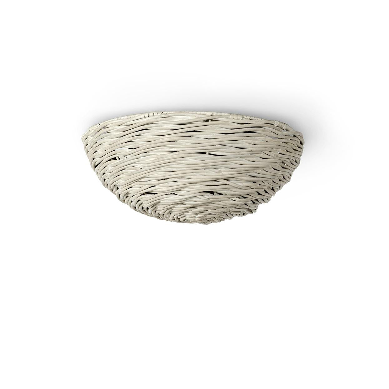 PALECEK, WISTERIA FLUSH MOUNT ANTIQUE, FLUSH MOUNT CEILING LIGHTS