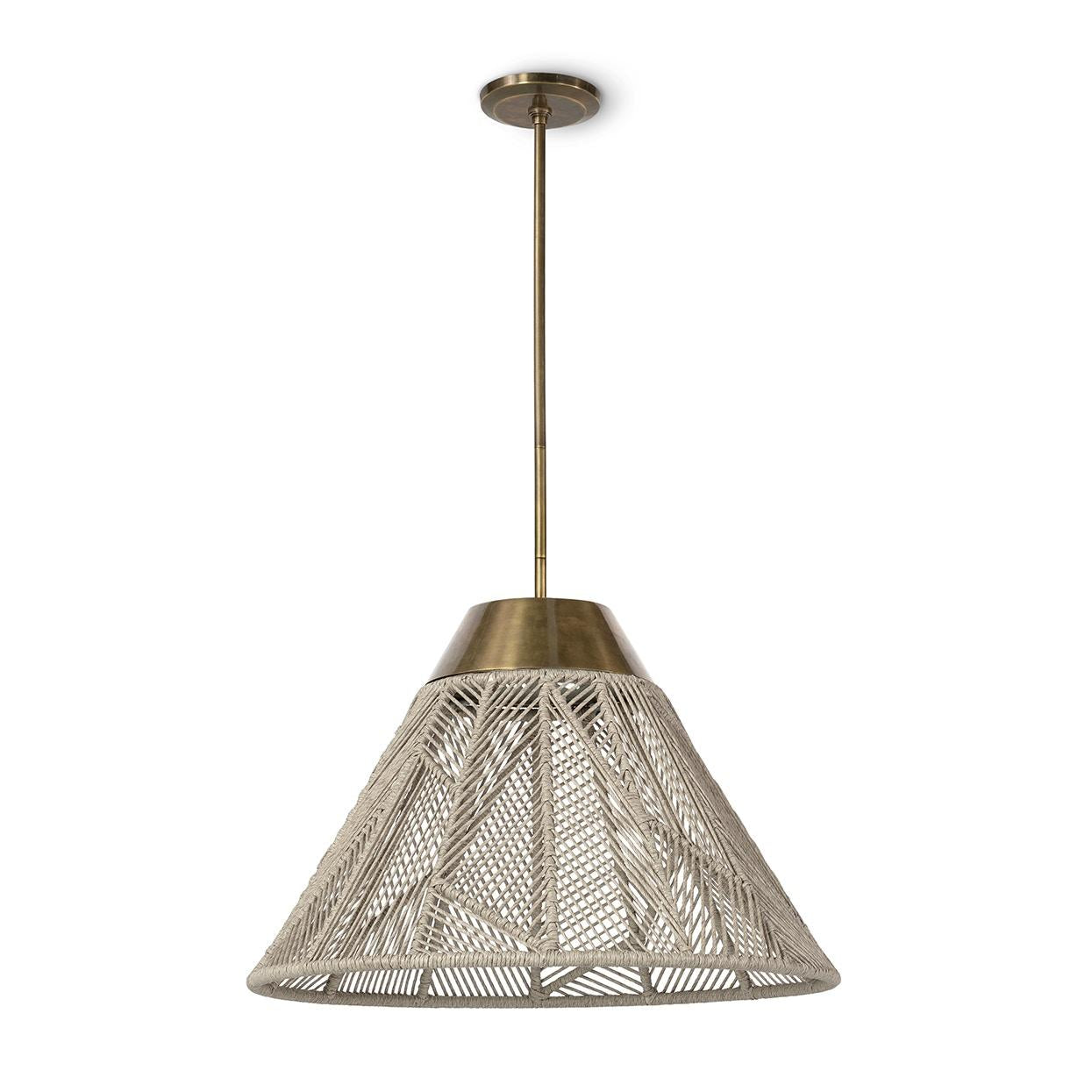 PALECEK, SALERNO OUTDOOR PENDANT, CHANDELIER LIGHT