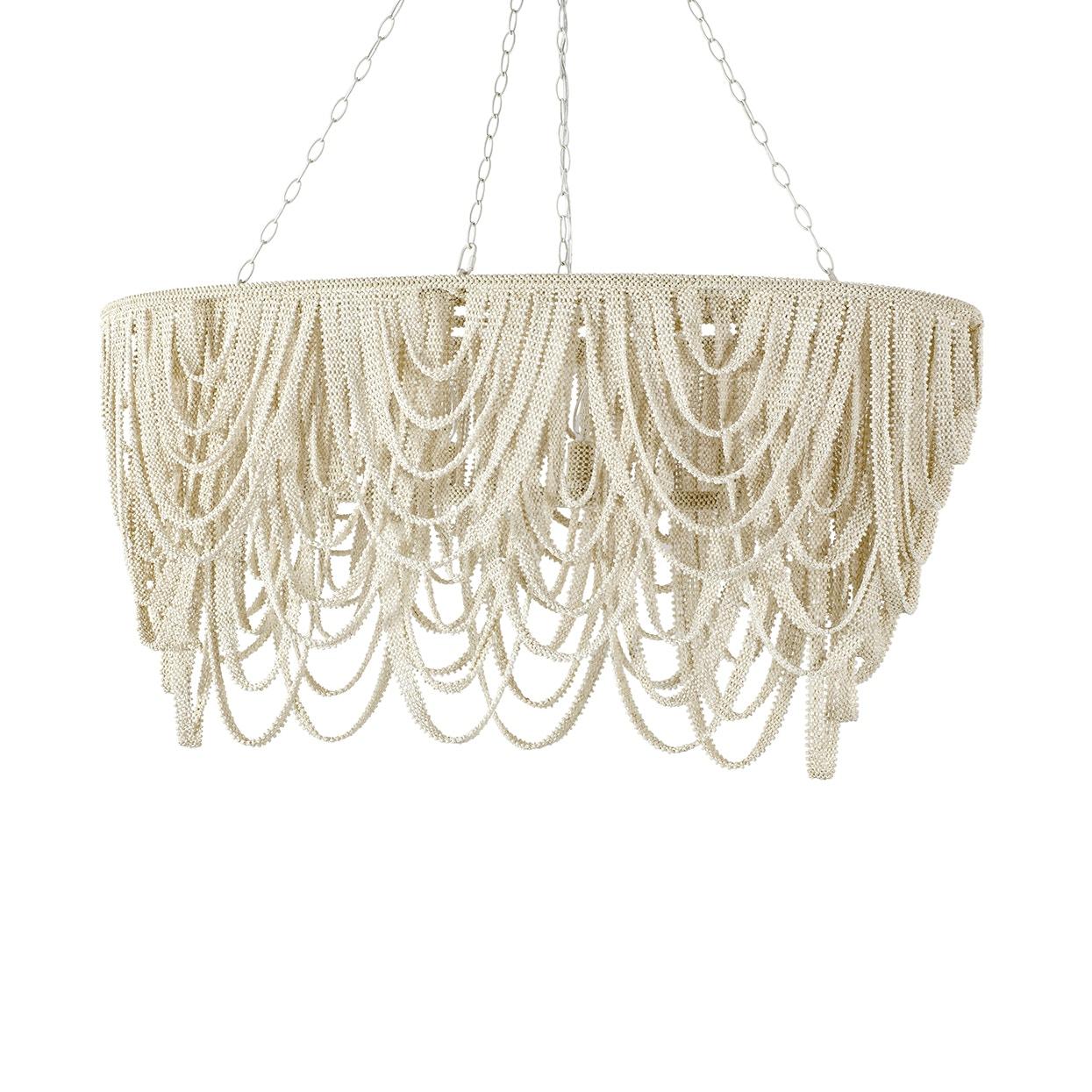 PALECEK, SELITA OVAL CHANDELIER, CHANDELIER LIGHT