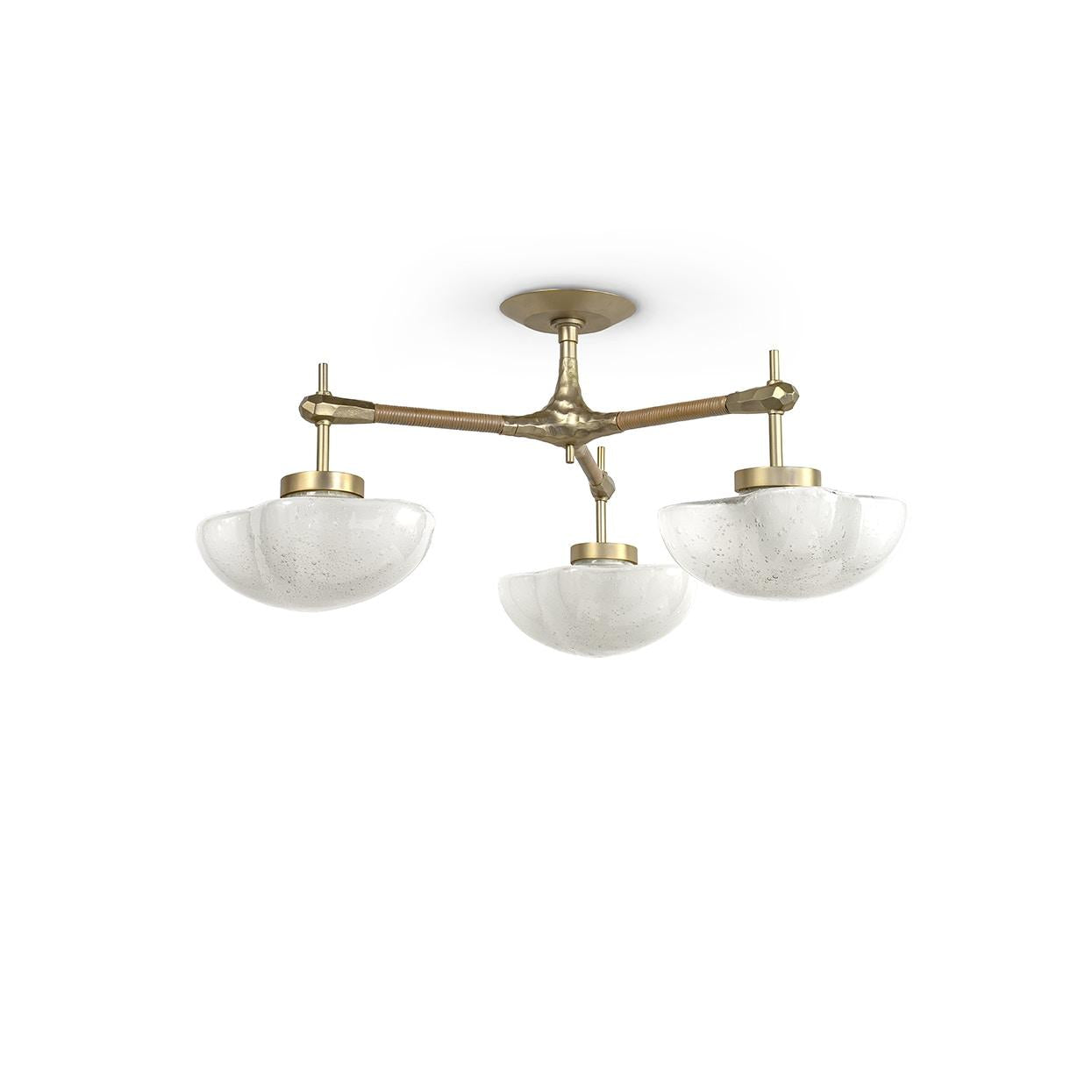 PALECEK, CICERO SEMI FLUSH MOUNT, FLUSH MOUNT CEILING LIGHTS 