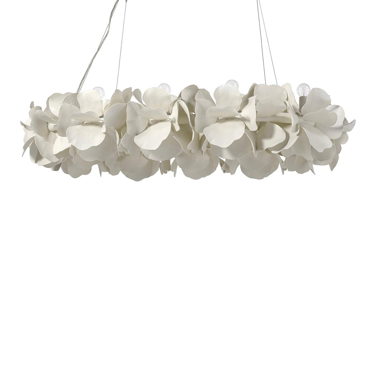 PALECEK, VIRGINIA OVAL CHANDELIER, CHANDELIER LIGHT