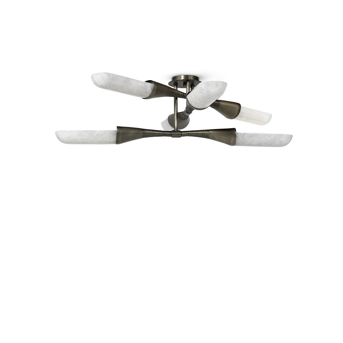 PALECEK, NAOMI SEMI FLUSH MOUNT, FLUSH MOUNT CEILING LIGHTS