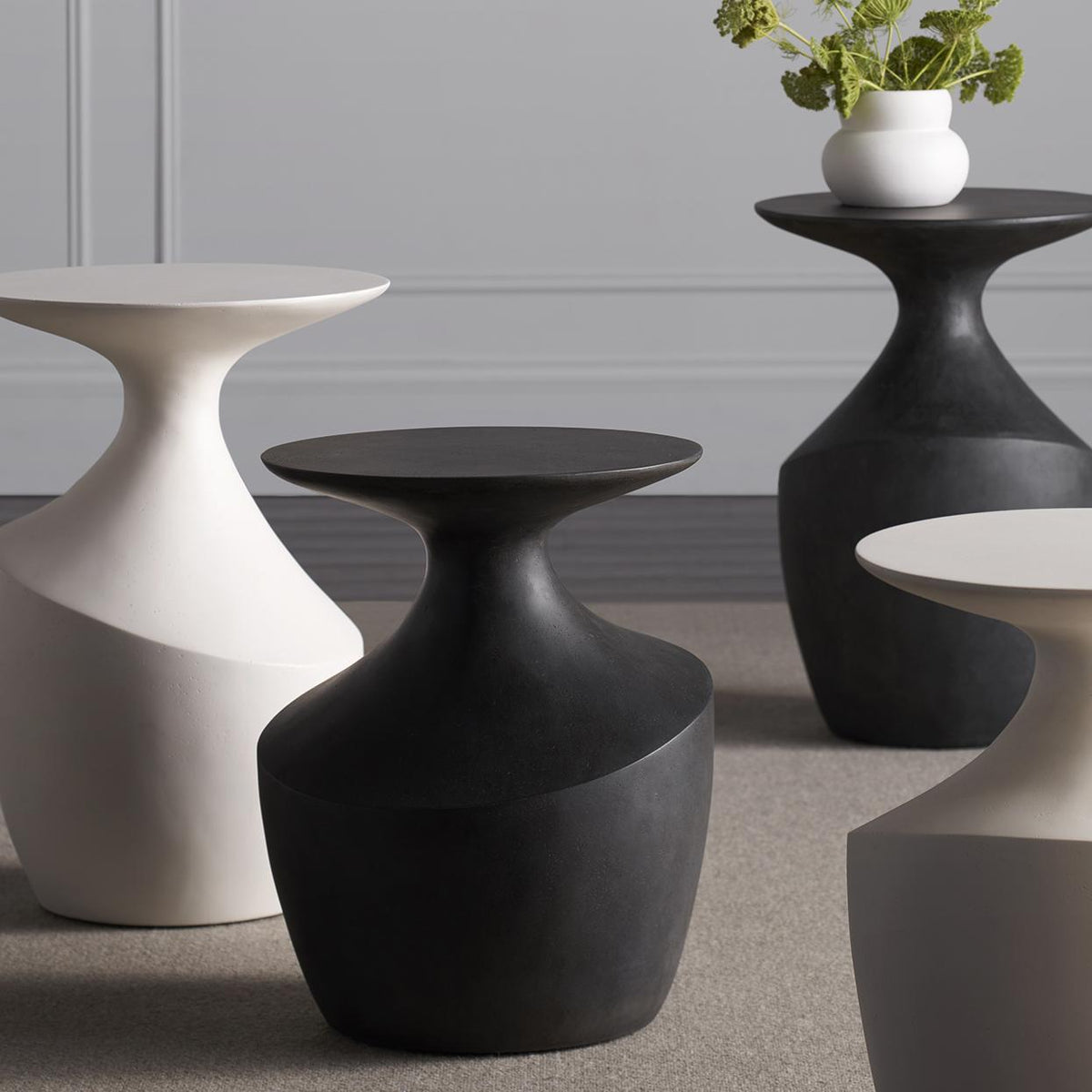 PALECEK, CHELSEA OD SIDE TABLE, SIDE TABLES