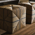 PALECEK FRITZ ROPE SQUARE OTTOMAN - Benches, Ottoman, Stools