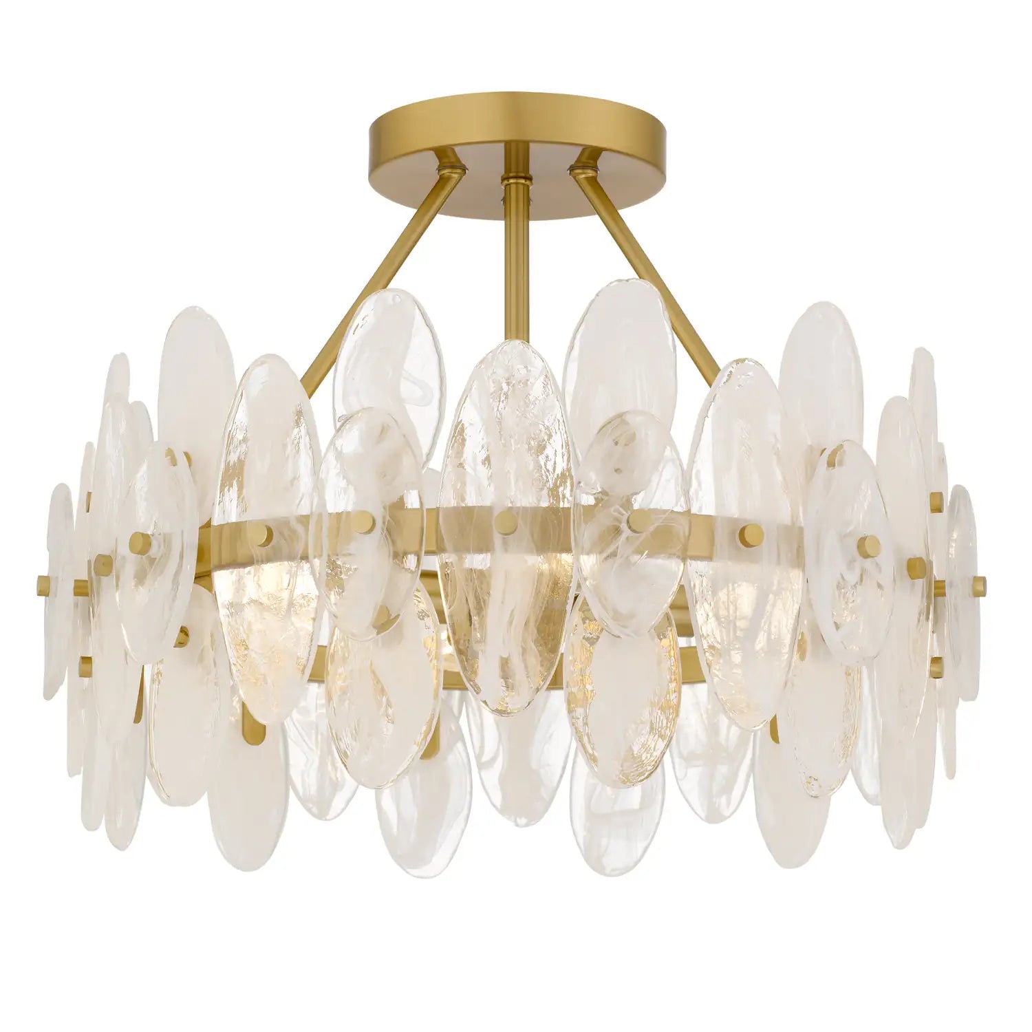 QUOIZEL, ABIGAIL SEMI-FLUSH MOUNT, SEMI FLUSH MOUNT LIGHT