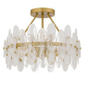 QUOIZEL, ABIGAIL SEMI-FLUSH MOUNT, SEMI FLUSH MOUNT LIGHT