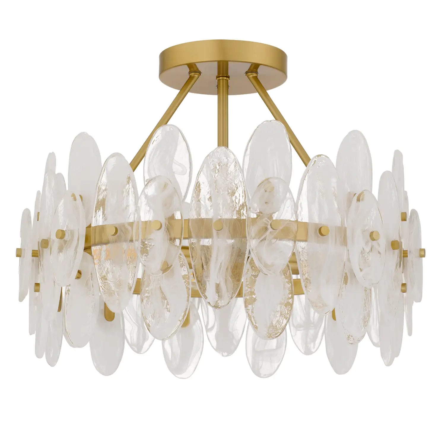 QUOIZEL, ABIGAIL SEMI-FLUSH MOUNT, SEMI FLUSH MOUNT LIGHT
