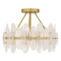QUOIZEL, ABIGAIL SEMI-FLUSH MOUNT, SEMI FLUSH MOUNT LIGHT