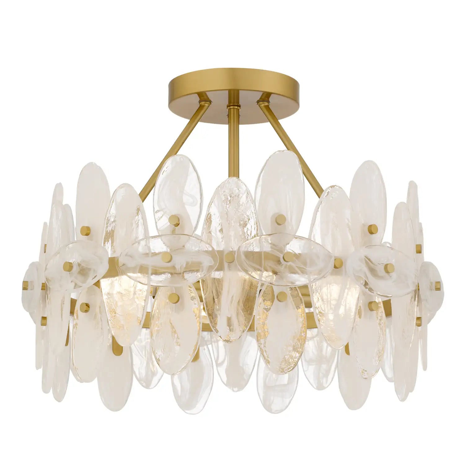 QUOIZEL, ABIGAIL SEMI-FLUSH MOUNT, SEMI FLUSH MOUNT LIGHT