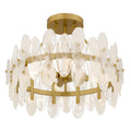 QUOIZEL, ABIGAIL SEMI-FLUSH MOUNT, SEMI FLUSH MOUNT LIGHT