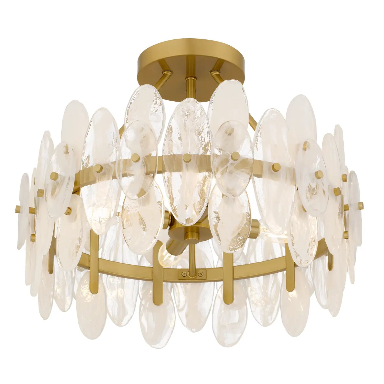 QUOIZEL, ABIGAIL SEMI-FLUSH MOUNT, SEMI FLUSH MOUNT LIGHT