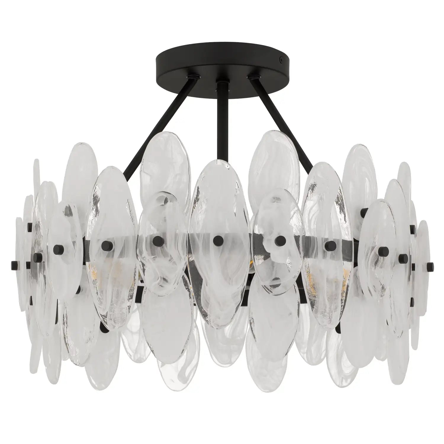 QUOIZEL, ABIGAIL SEMI-FLUSH MOUNT, SEMI FLUSH MOUNT LIGHT