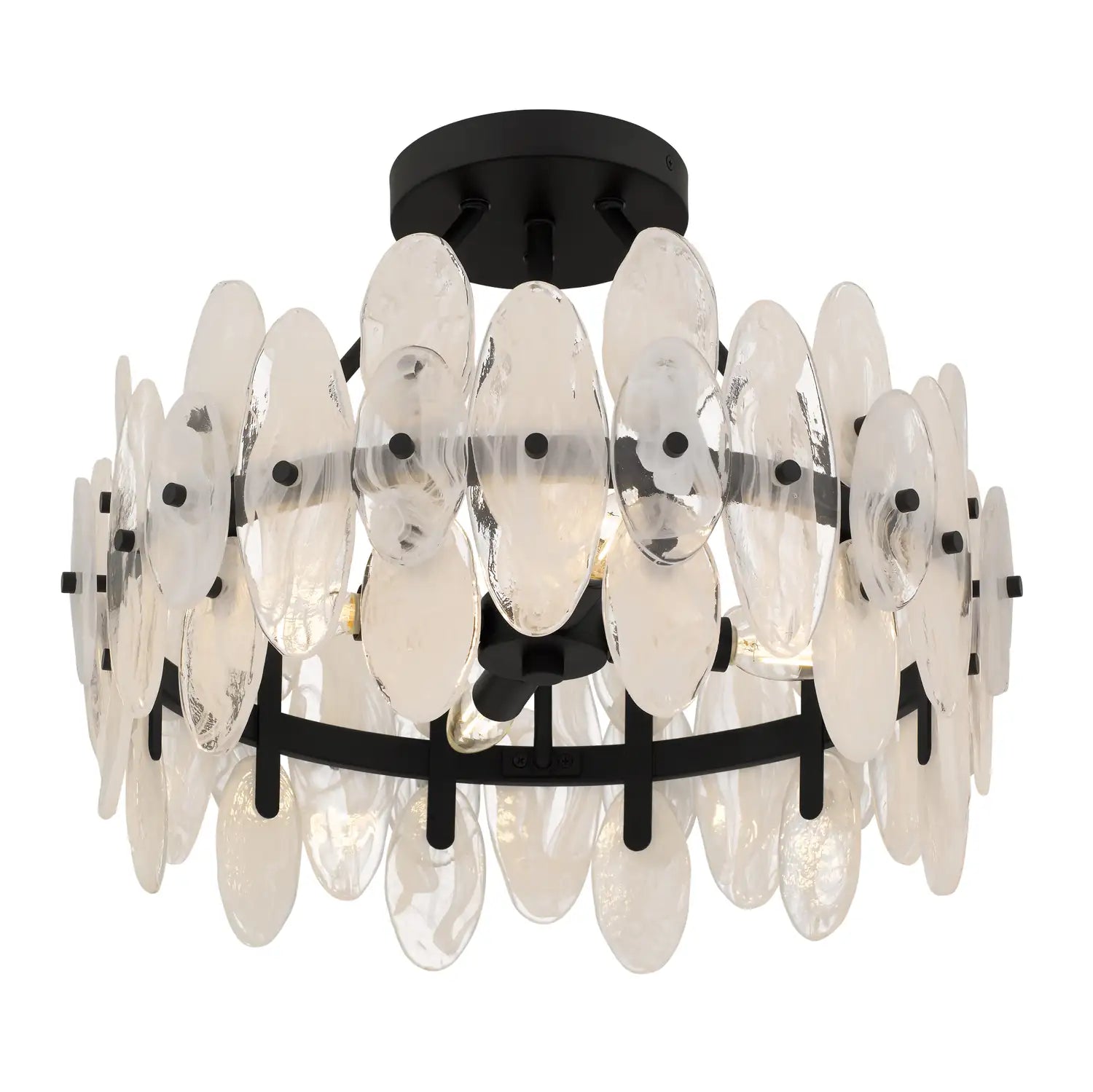 QUOIZEL, ABIGAIL SEMI-FLUSH MOUNT, SEMI FLUSH MOUNT LIGHT