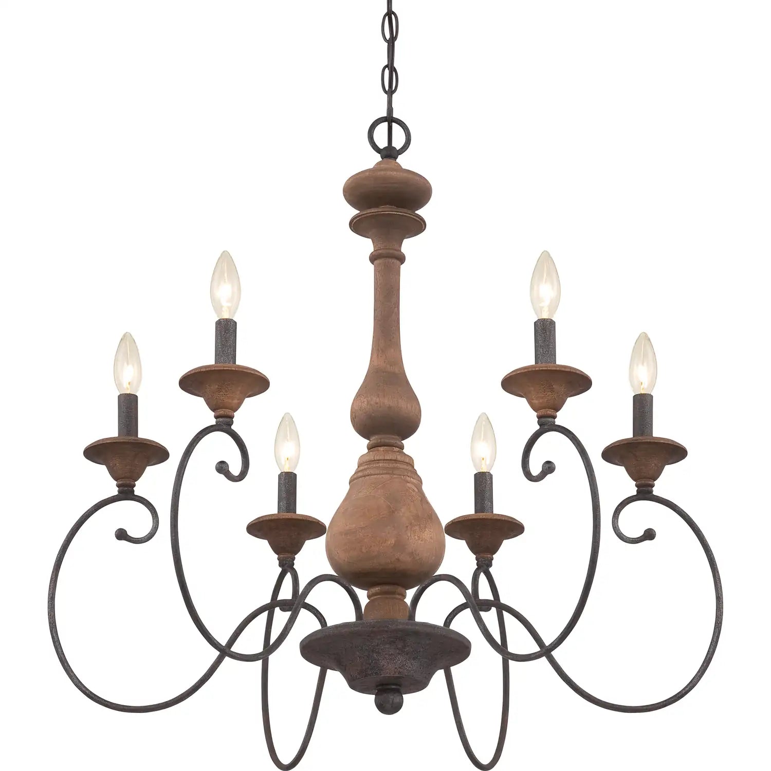 QUOIZEL, AUBURN CHANDELIER, CHANDELIER LIGHT
