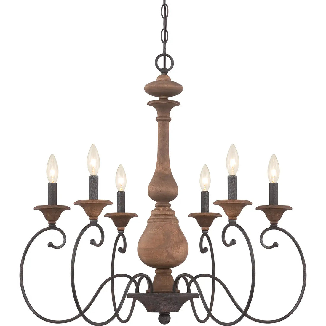 QUOIZEL, AUBURN CHANDELIER, CHANDELIER LIGHT
