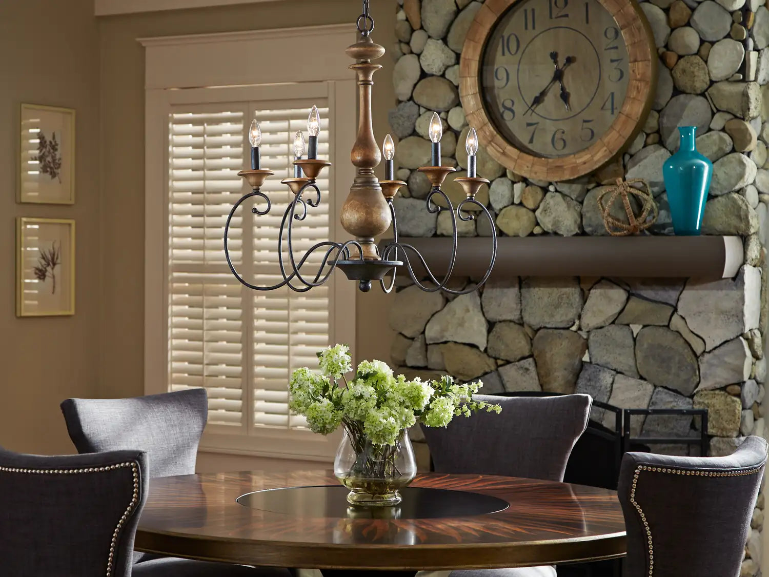 QUOIZEL, AUBURN CHANDELIER, CHANDELIER LIGHT