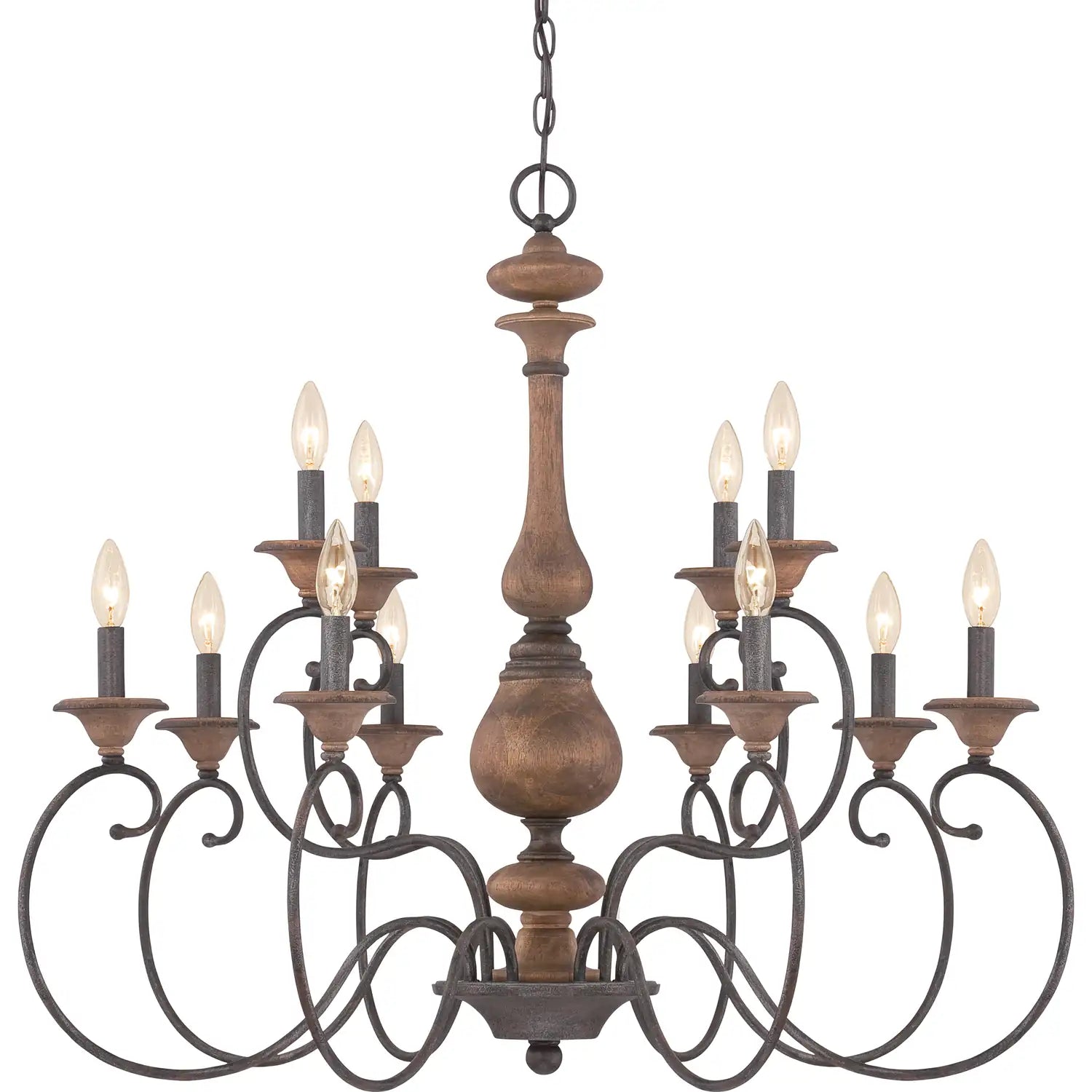 QUOIZEL, AUBURN CHANDELIER, CHANDELIER LIGHT