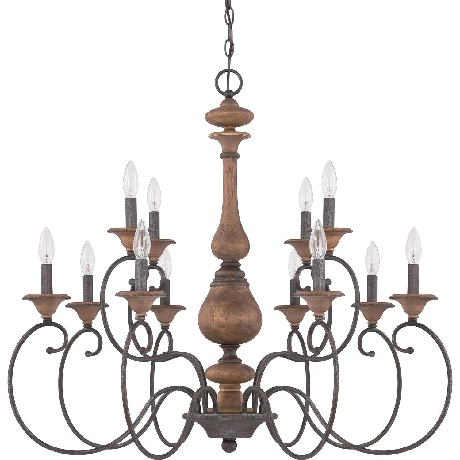 QUOIZEL, AUBURN CHANDELIER, CHANDELIER LIGHT