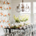 QUOIZEL, AUBURN CHANDELIER, CHANDELIER LIGHT