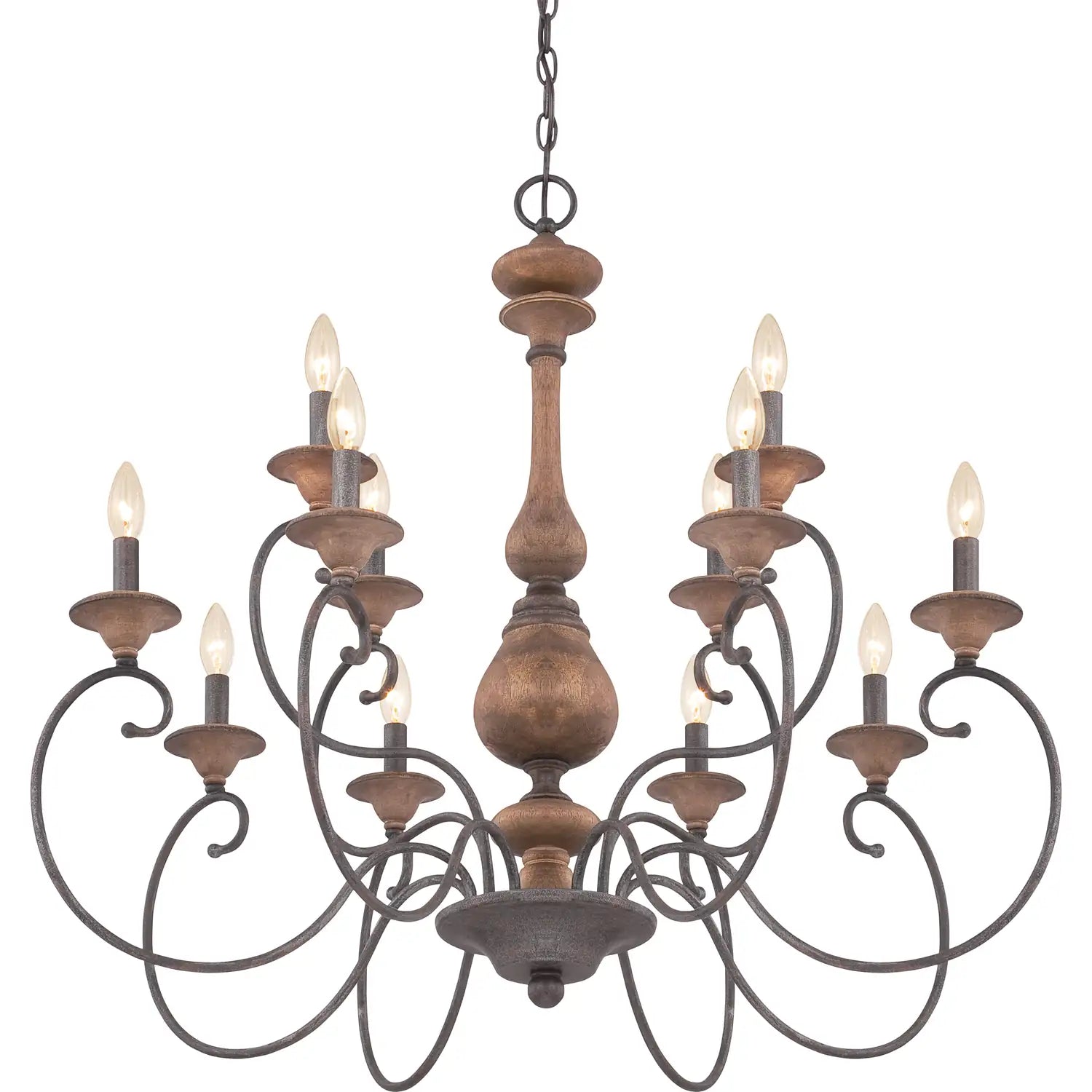 QUOIZEL, AUBURN CHANDELIER, CHANDELIER LIGHT