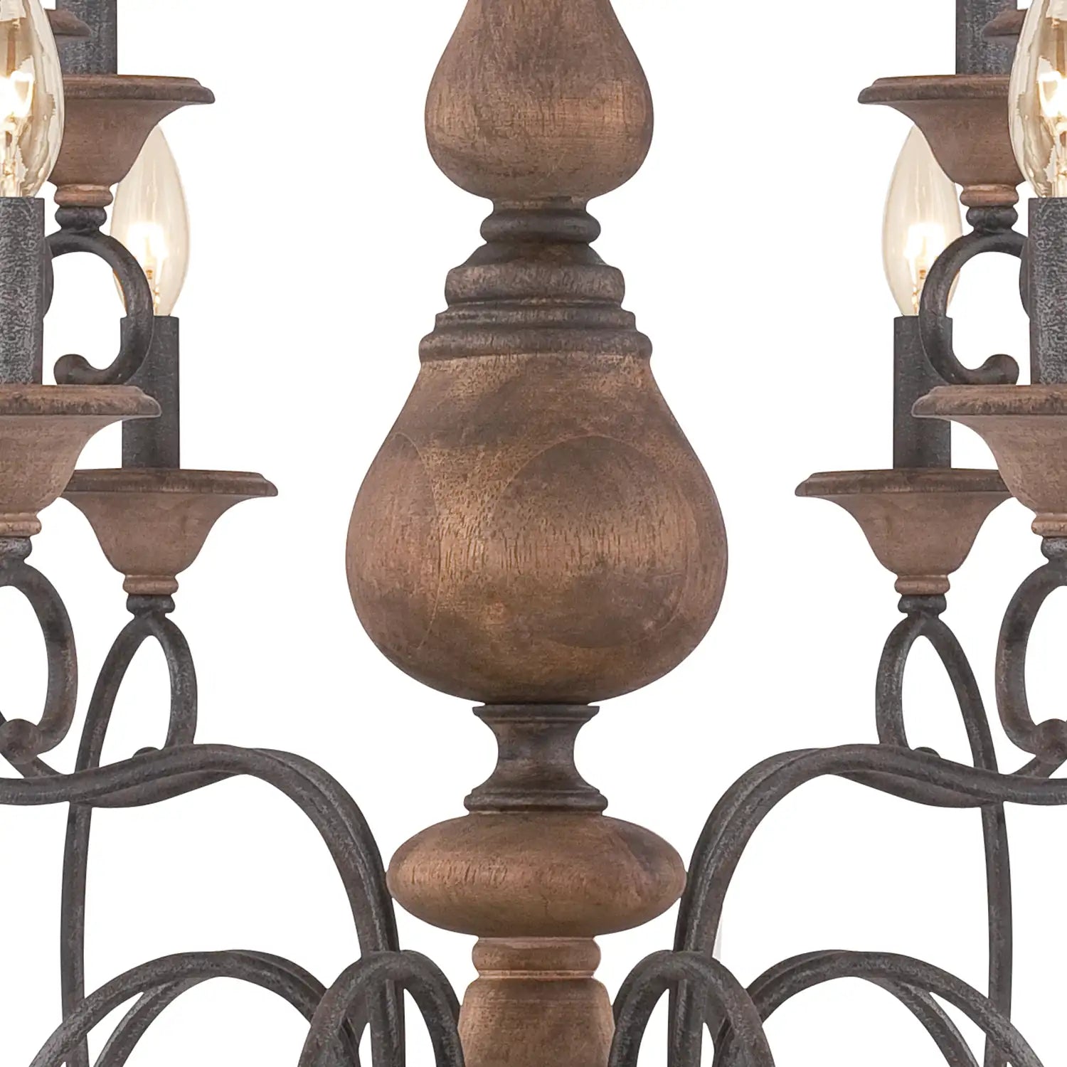 QUOIZEL, AUBURN CHANDELIER, CHANDELIER LIGHT