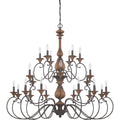 QUOIZEL, AUBURN CHANDELIER, CHANDELIER LIGHT