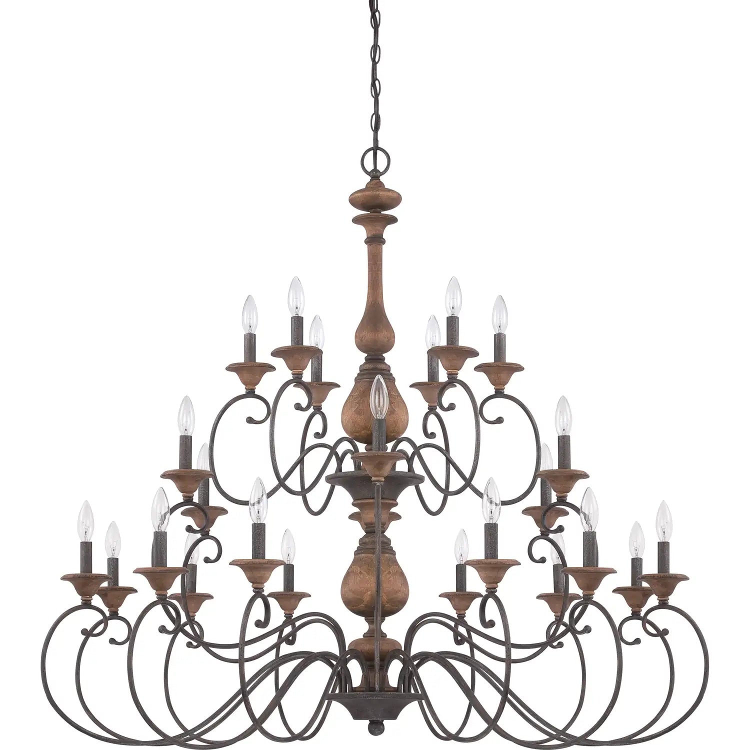 QUOIZEL, AUBURN CHANDELIER, CHANDELIER LIGHT