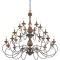QUOIZEL, AUBURN CHANDELIER, CHANDELIER LIGHT