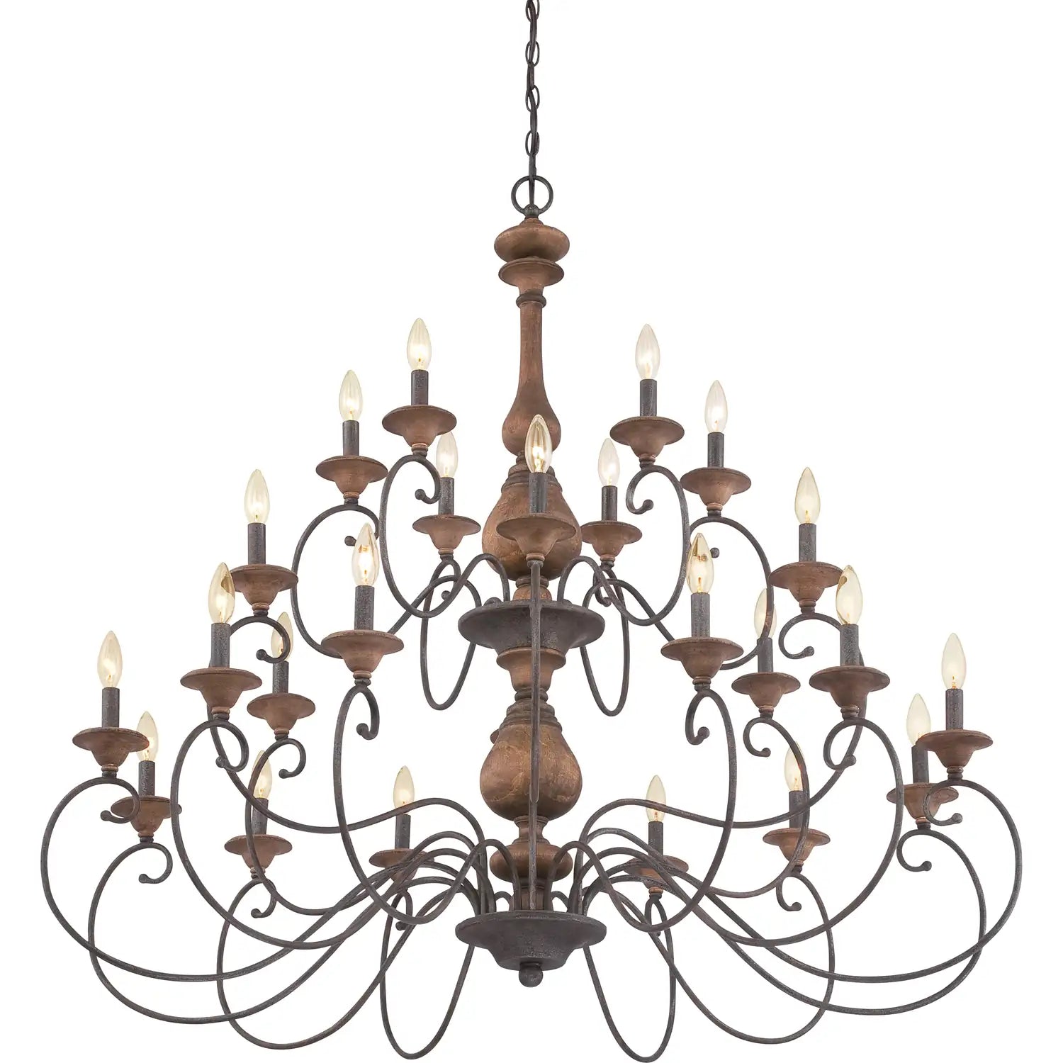 QUOIZEL, AUBURN CHANDELIER, CHANDELIER LIGHT