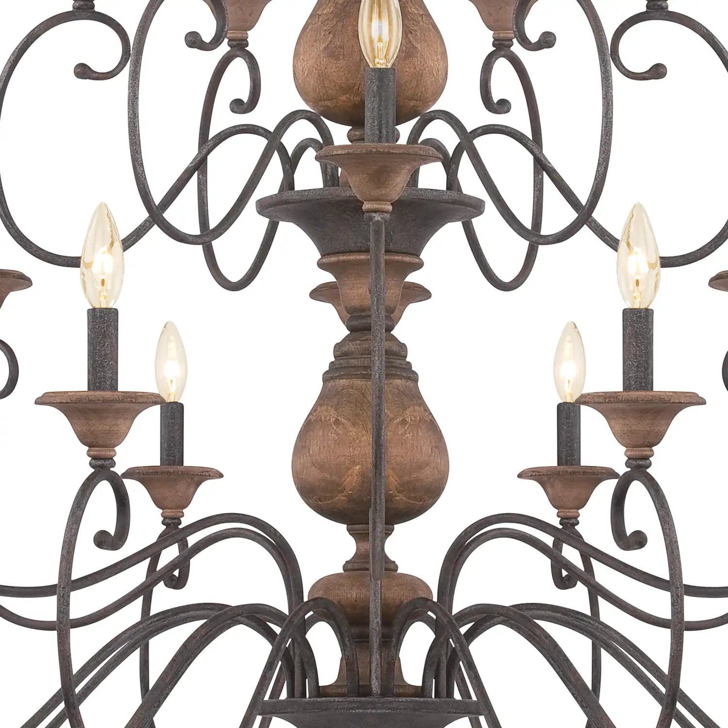 QUOIZEL, AUBURN CHANDELIER, CHANDELIER LIGHT