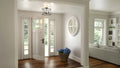 QUOIZEL, ABNER SEMI-FLUSH MOUNT, SEMI FLUSH MOUNT LIGHT