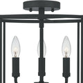 QUOIZEL, ABNER SEMI-FLUSH MOUNT, SEMI FLUSH MOUNT LIGHT