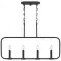 QUOIZEL, ABNER ISLAND CHANDELIER, LINEAR LIGHT