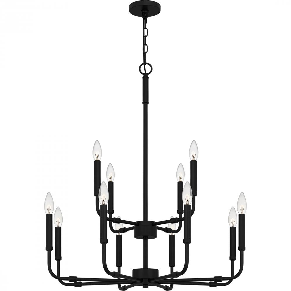 QUOIZEL, ABNER CHANDELIER, CHANDELIER LIGHT