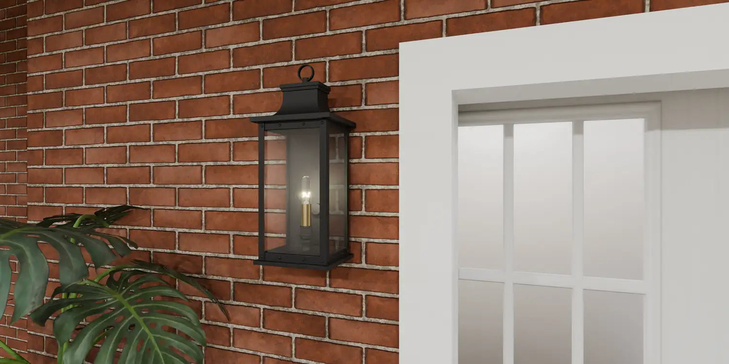 QUOIZEL, ABERNATHY OUTDOOR LANTERN, OUTDOOR WALL LIGHTS