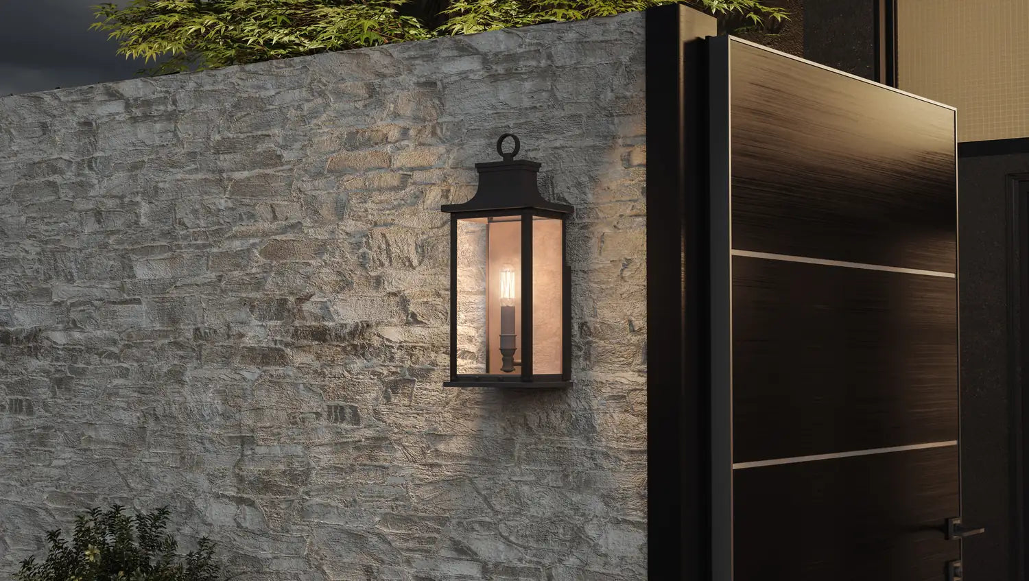 QUOIZEL, ABERNATHY OUTDOOR LANTERN, OUTDOOR WALL LIGHTS